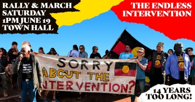 Flyer for the Rally